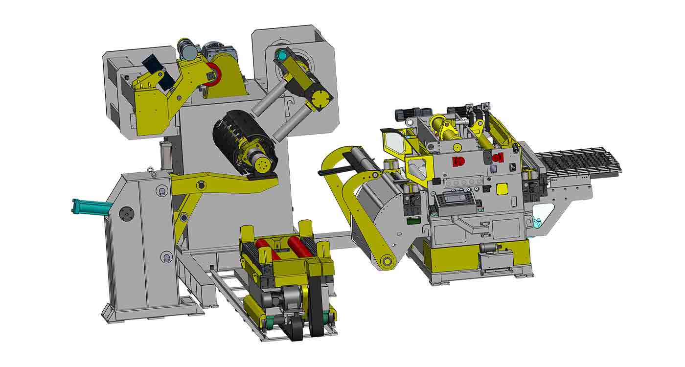 NCDSF3A 3 in 1 Decoiler Straightener Feeder (0.6~6.0)